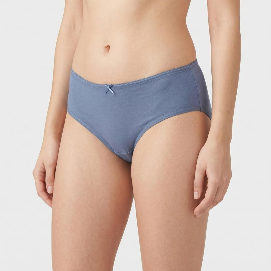 Women's Assorted Regular Fit Solid Panty, चुनिंदा, large