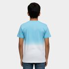 Boys' Half Sleeves T-Shirt, White, small
