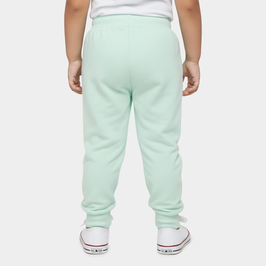 Infants' Mint Green Regular Fit Hippo Printed Pyjama, Light Green, large