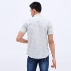Men's Light Sage Green Regular Collar Casual Shirt, Light Green, small image number null