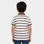 Boys Brown Round Neck Casual Boys T-Shirt, भूरा, small