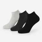 Men's Socks, Charcoal, small