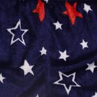 Girls' Navy Blue Star Printed Winter Pyjama, नेवी ब्लू, small image number null