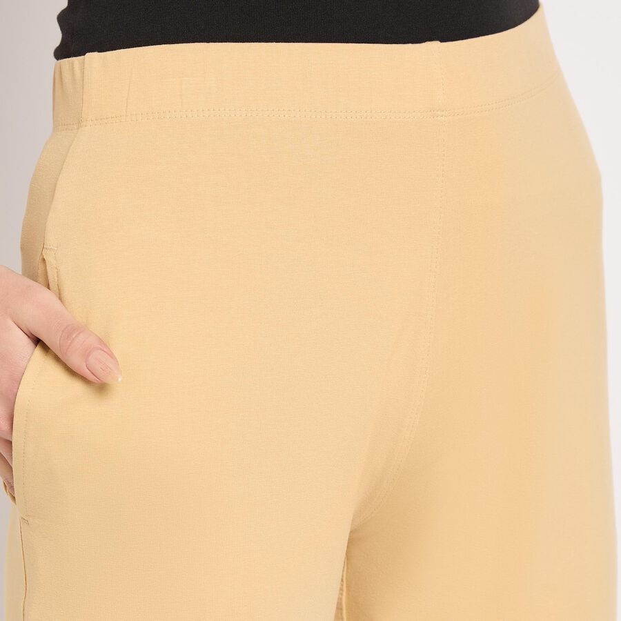 Ladies' Churidar , Khaki, large