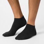 Men's Socks, Charcoal, small