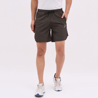 Men's Dark Olive Regular Fit Active Bermuda Shorts
