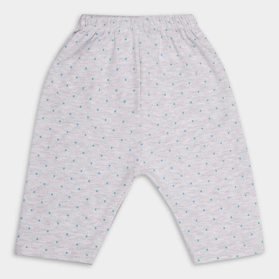 Infants' 100% Cotton Pyjama , Melange Light Grey, large image number null