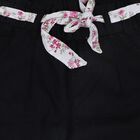 Girls' Black Slim Fit Classic Jeans, Black, small