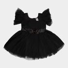 Girls Frock, Black, small image number null