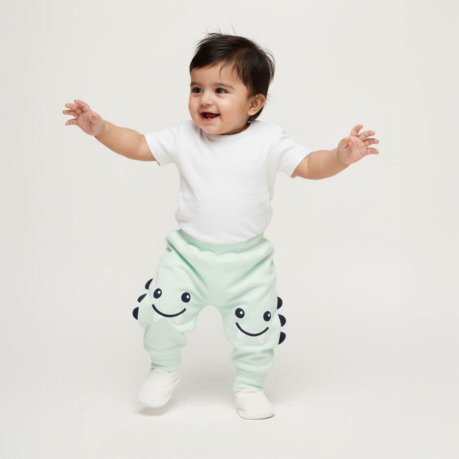 Infants' Pyjama, हल्का हरा, large image number null