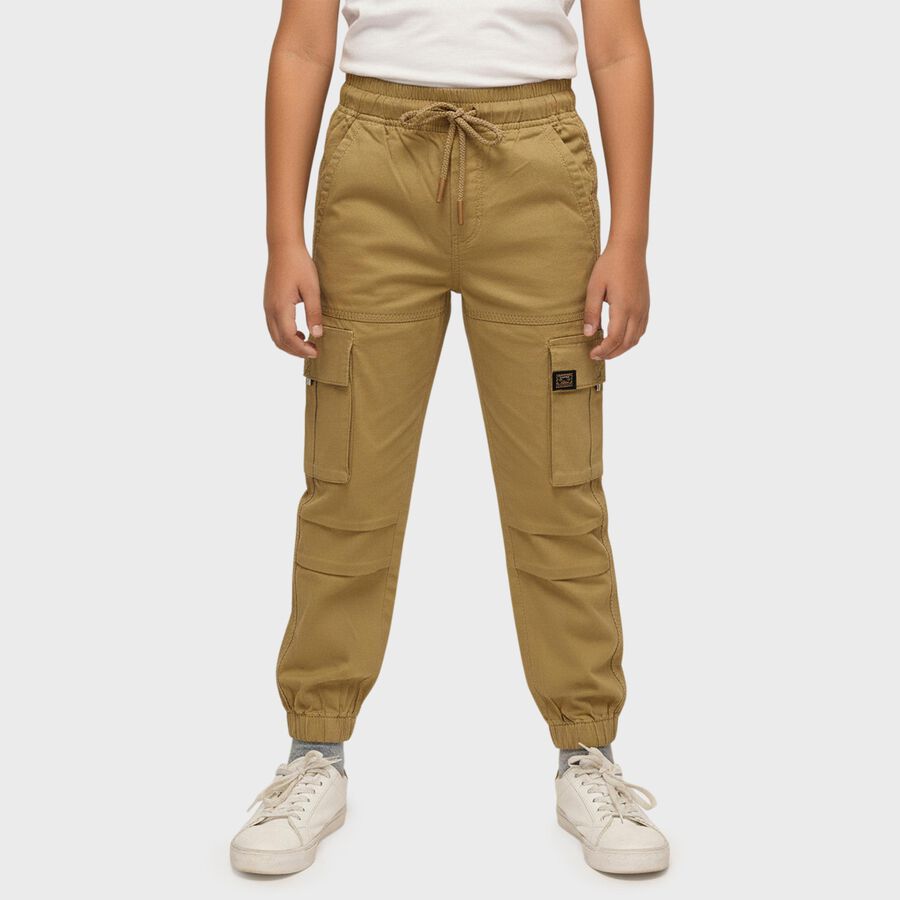 Boys' Trouser, Khaki, large