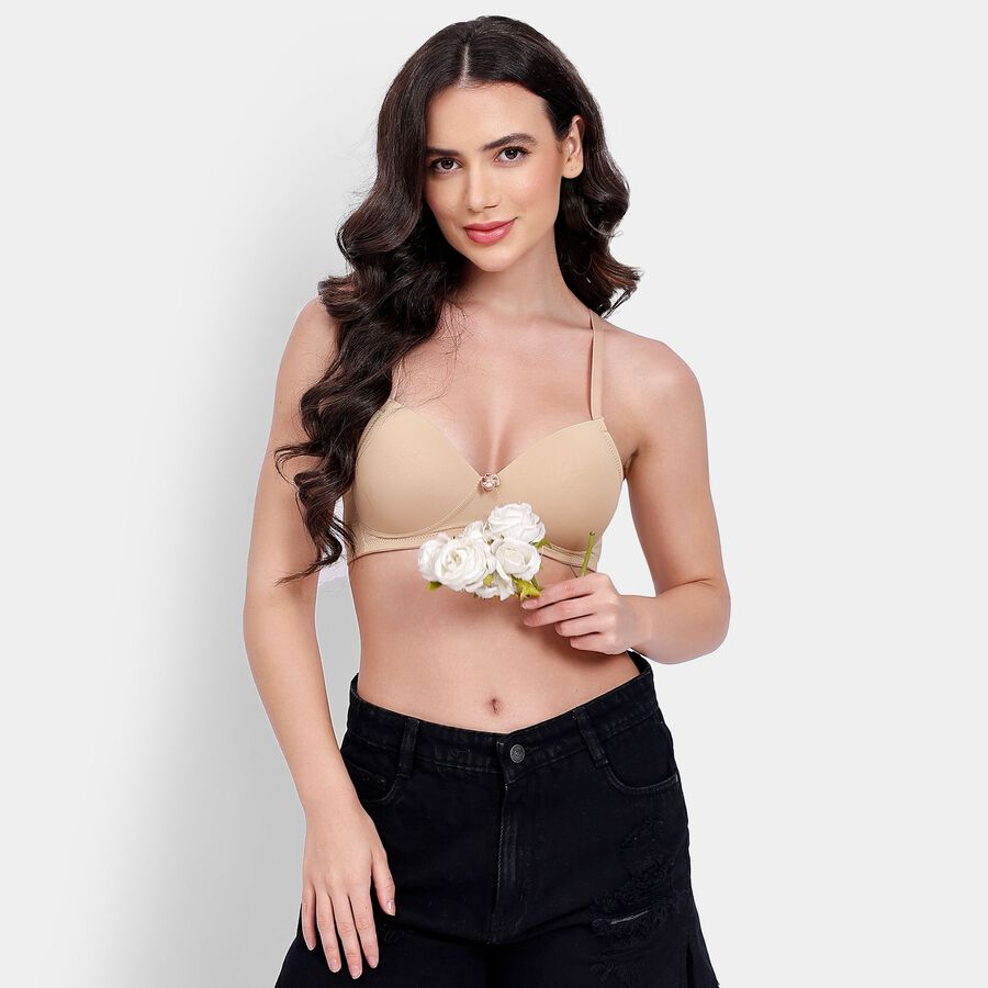Ladies' Bra, गहरा पीला, large image number null