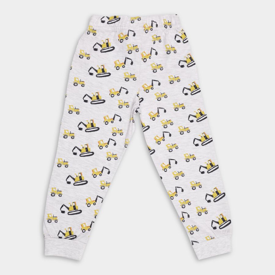 Boys' Pyjamas, Ecru Melange, large image number null
