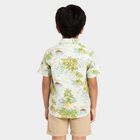 Boys Light Blue Cotton Collared Casual Shirt, Light Blue, small