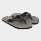 Men's Muted Charcoal Gray Slip-On Slippers, Grey, small