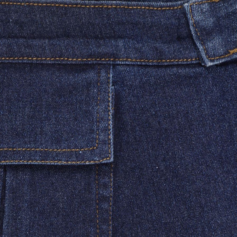 Girls' Shorts, Dark Blue, large image number null