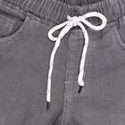 Boys' Grey Slim Fit Washed Jeans, हल्का ग्रे, small image number null