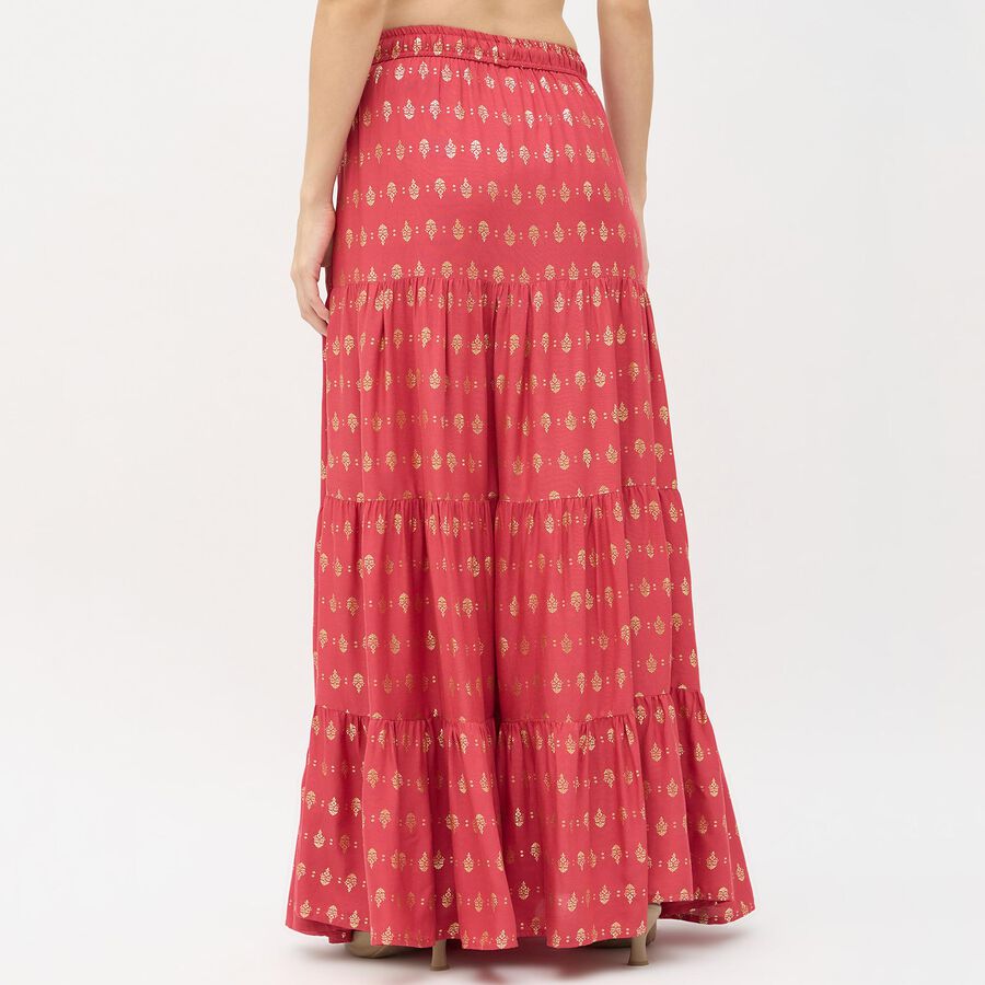 Ladies' Lehenga Skirt, Maroon, large image number null