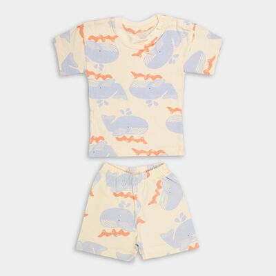 Infant Boys' 100% Cotton Baba Suit 