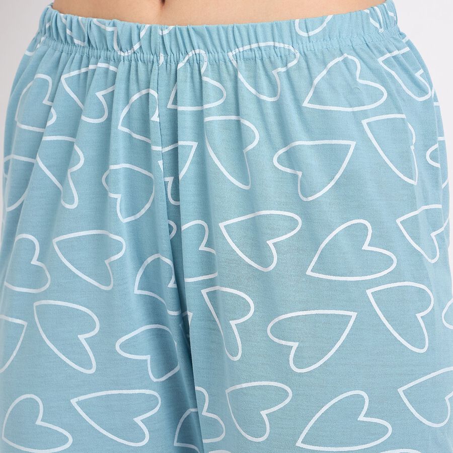 Ladies' Pyjama, Aqua, large image number null