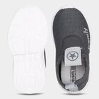 Boys' Grey Slip-On Casual Sneakers, ग्रे, small