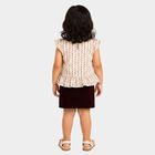Girls Purple Top and Skirt Set, Purple, small