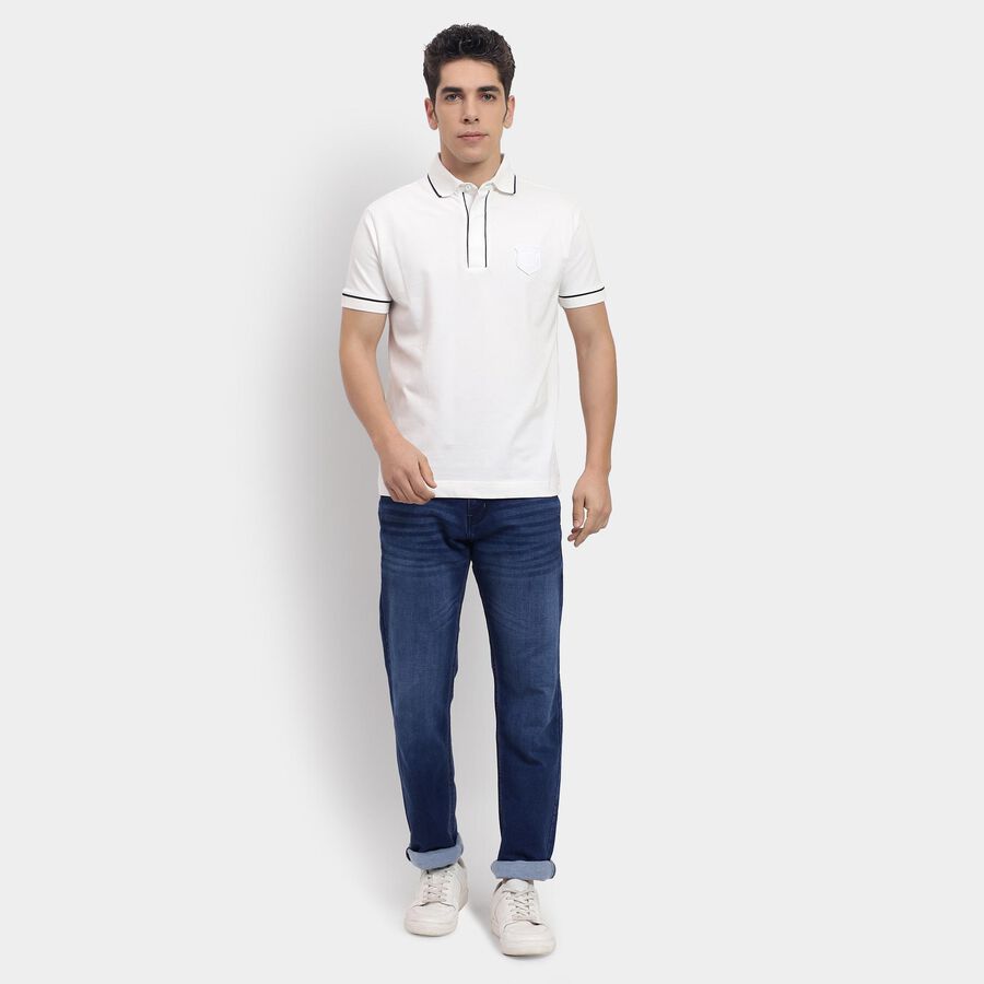 Men's Jeans , Dark Blue, large image number null