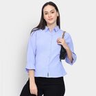 Ladies' Shirt , हल्का नीला, small