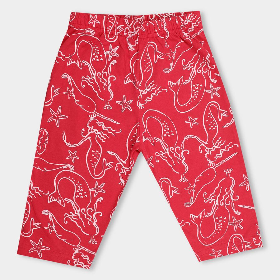Girls' Capri , गुलाबी, large image number null