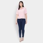 Ladies' Shirt, हल्का गुलाबी, small