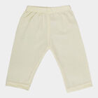 Infants Cotton Solid Pyjama, Yellow, small image number null