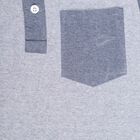 Boys Solid T-Shirt, Dark Blue, small image number null