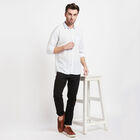 Printed Casual Shirt, White, small image number null