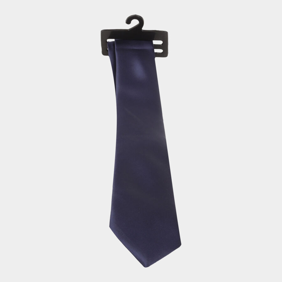 Solid Tie, Navy Blue, large image number null
