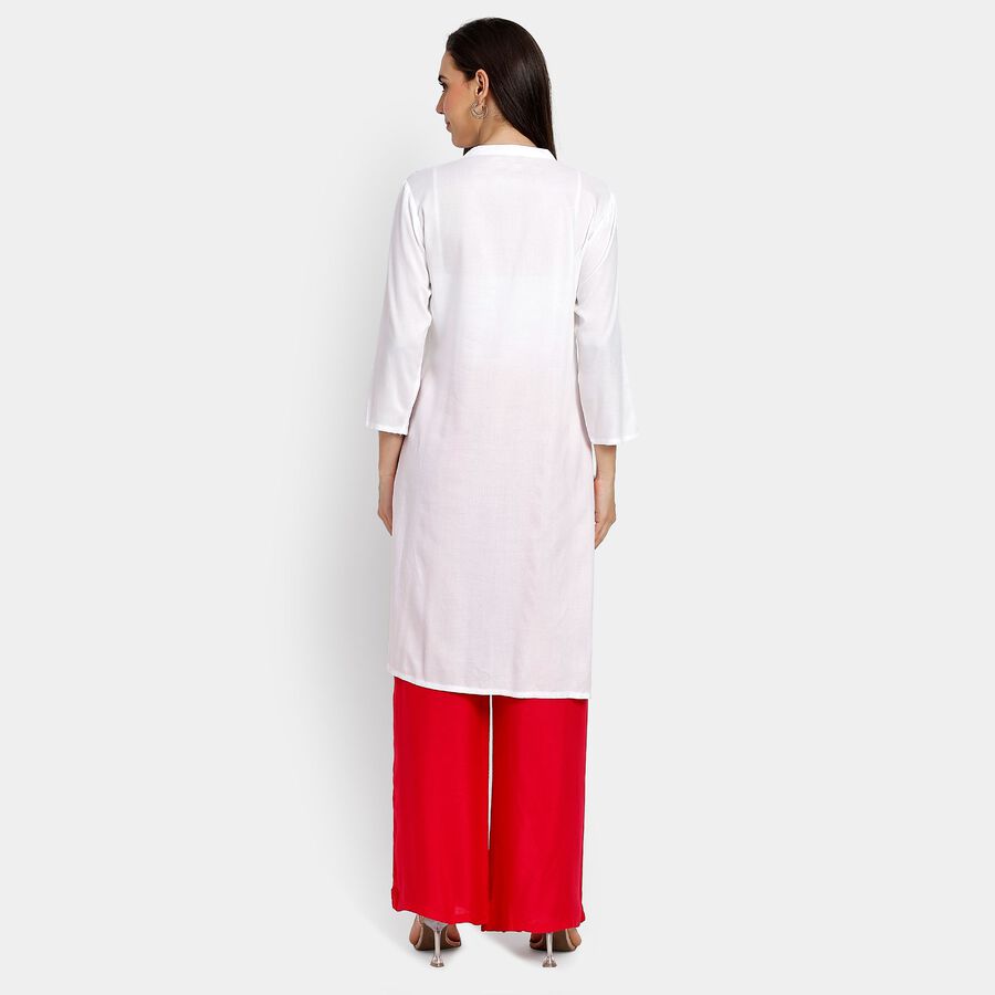 Ladies' Kurta, White, large image number null