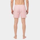 Men's Pink Relaxed Fit Striped Boxers, Light Pink, small
