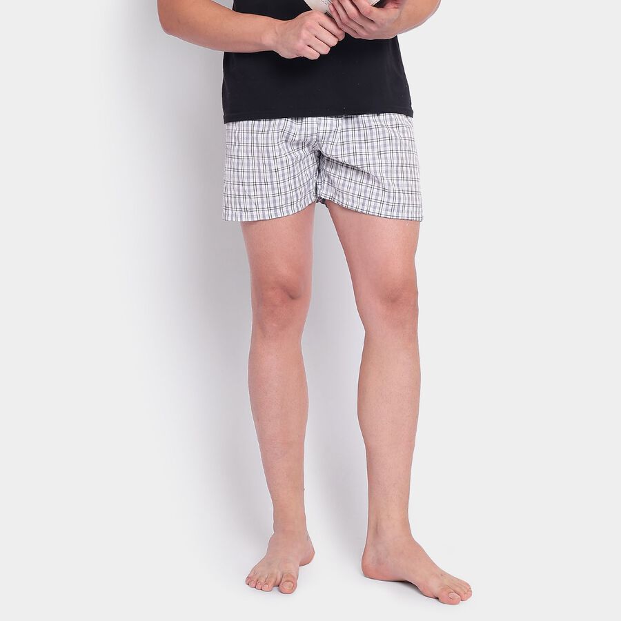 Men's Boxers, हल्का ग्रे, large