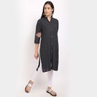Printed Kurta, Black, small image number null