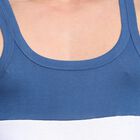 Men's 100% Cotton Gym T-Shirt , Mid Blue, small
