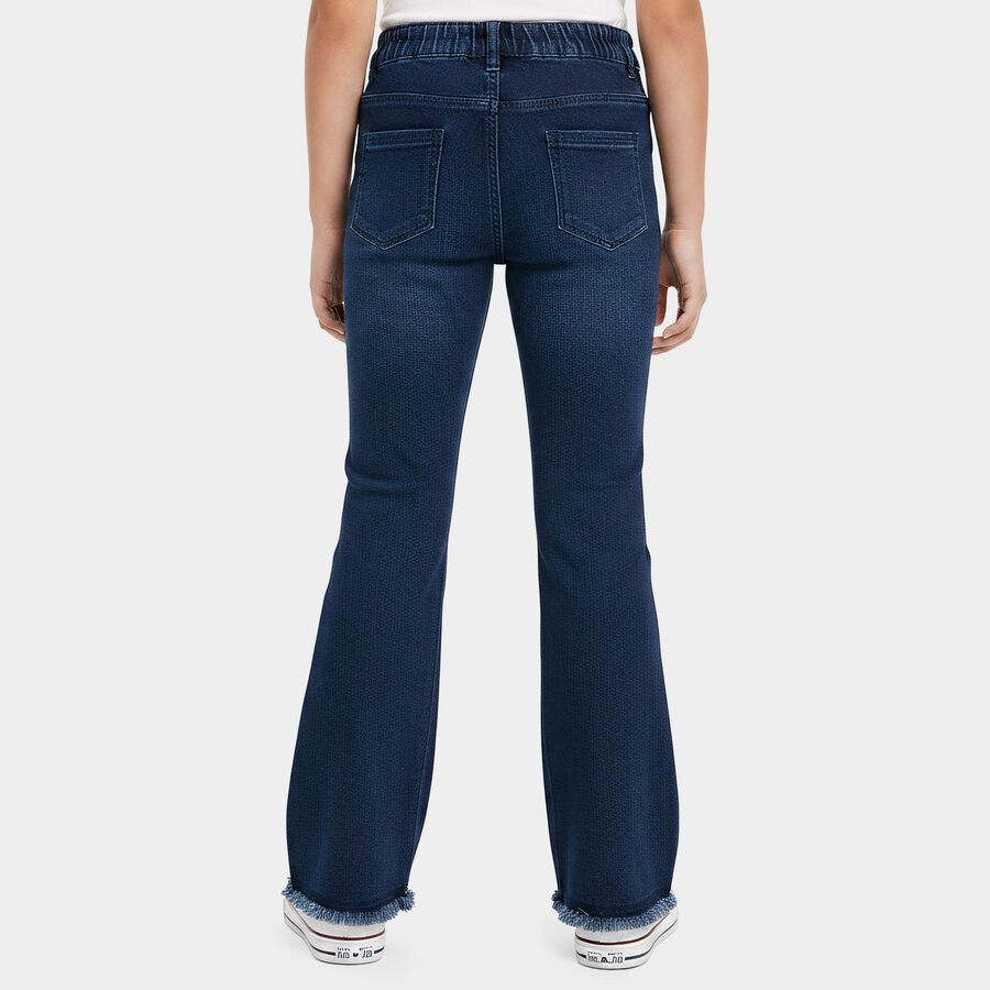 Girls' Jeans, Mid Blue, large