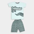 Boys' 100% Cotton Knit Baba Suit , Light Green, small image number null