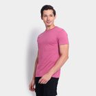 Men's Round Neck Half Sleeves T-Shirt, Light Pink, small image number null