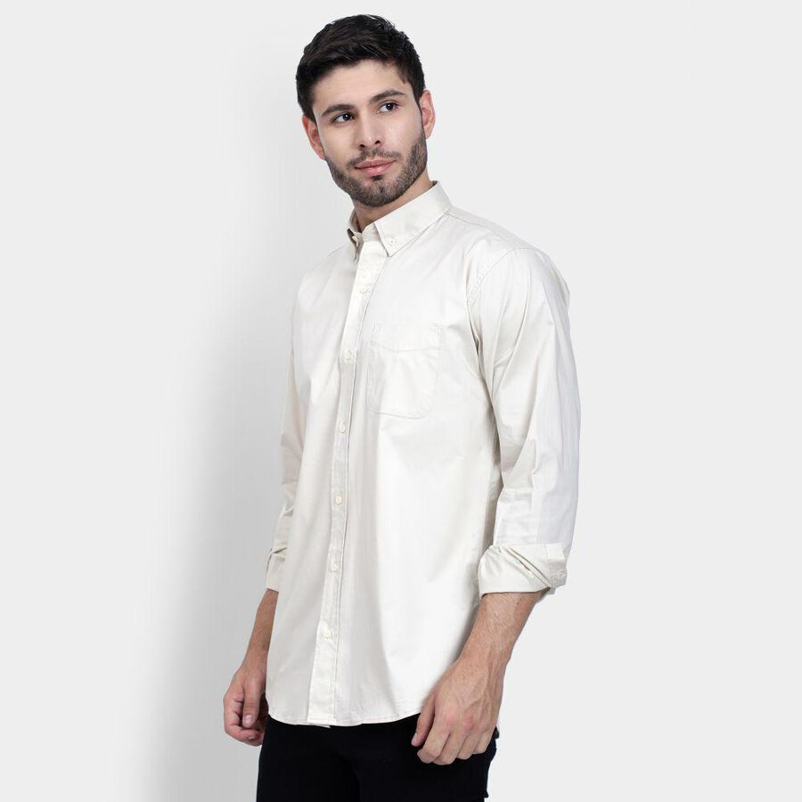 Men's Casual Shirt , गहरा पीला, large image number null