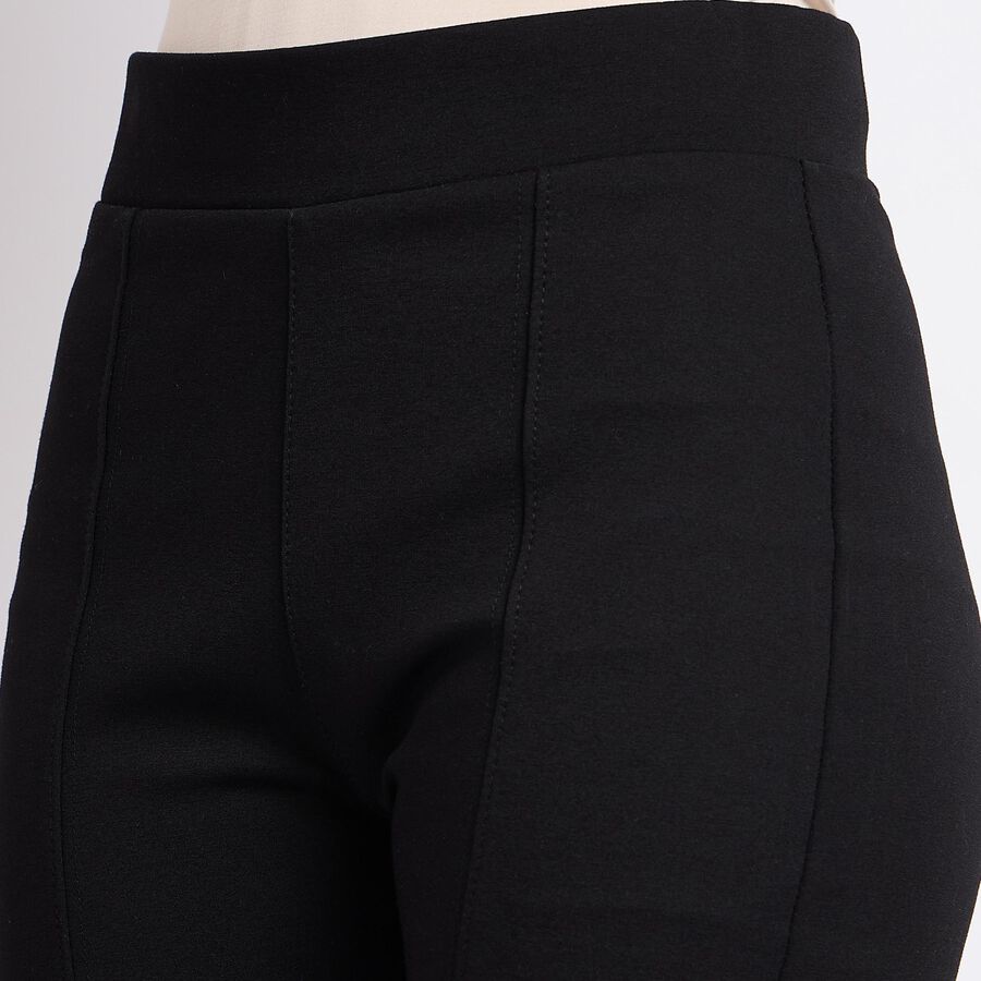 Ladies' Trousers, काला, large image number null