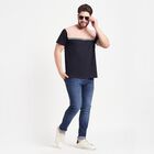 Cotton Round Neck T-Shirt, Peach, small image number null