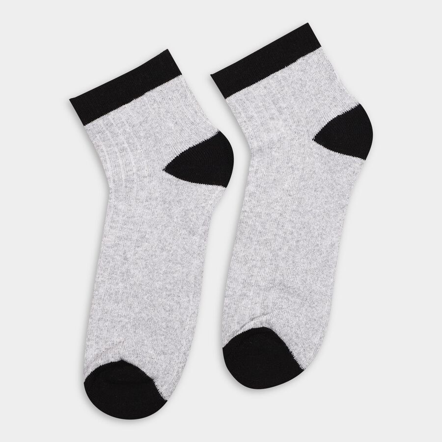Men's Socks (Pack of 3), नेवी ब्लू, large
