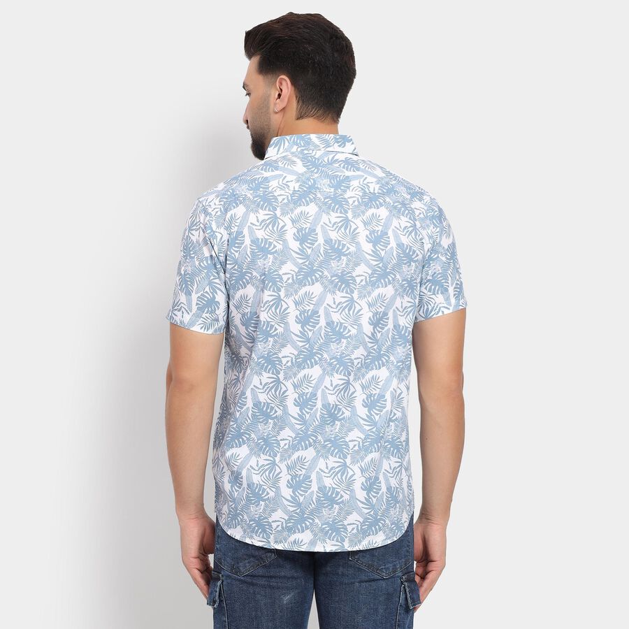 Men's 100% Cotton Casual Shirt , हल्का नीला, large image number null