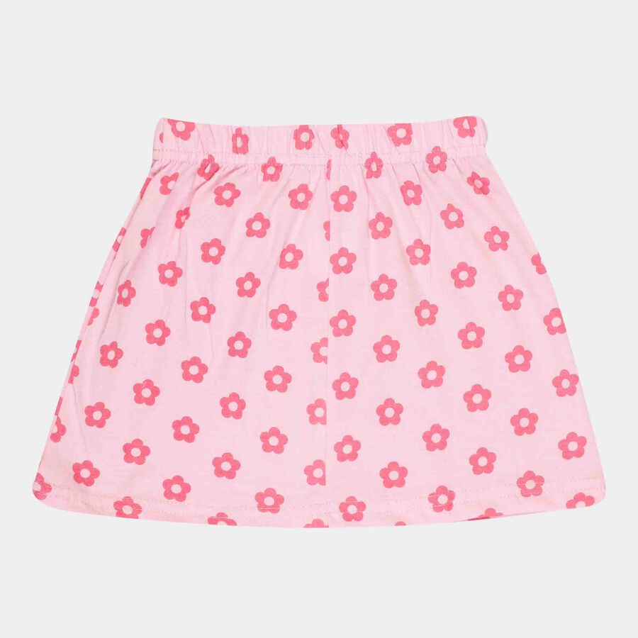 Printed Skirt, Light Pink, large image number null