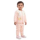 Infants' Pink Round Neck Lounge Hipster Set, Light Pink, small