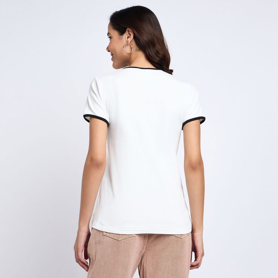 Ladies' Top, Off White, large image number null